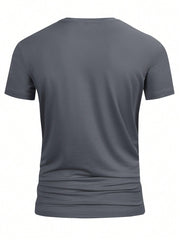 Manfinity Homme Men Cross Print Tee Grey