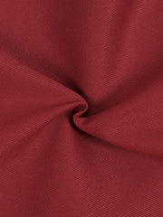 Manfinity Homme Men Simple Solid Color Daily Shorts Red