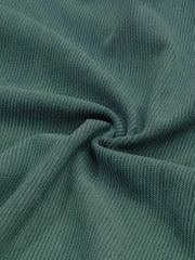 Men's Casual Plain Shorts, Fashionable & Suitable For Everyday Wear Dark Green